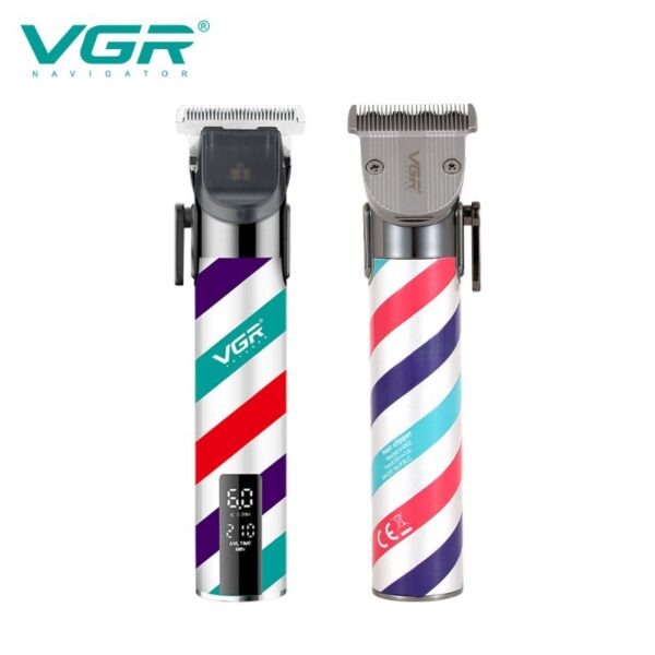 Máquina Cortar Pelo Clipper Recargable Vgr V-692 Cerámica - Image 7