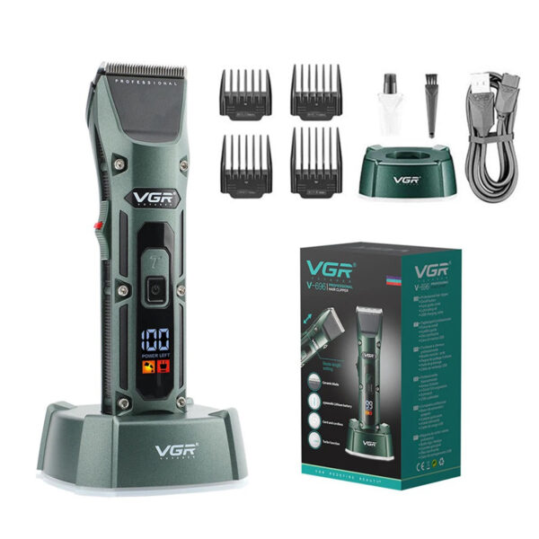 Máquina Corte Pelo Clipper Recargable Vgr V-696 Cerámica