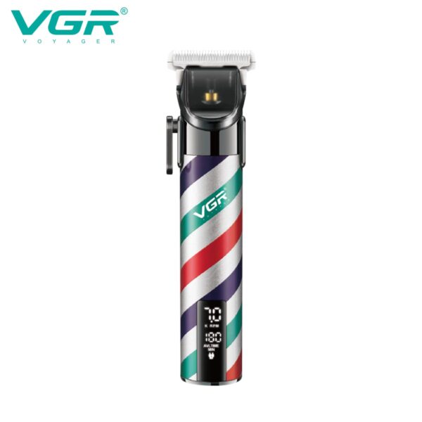 Máquina Cortar Pelo Clipper Recargable Vgr V-692 Cerámica - Image 5