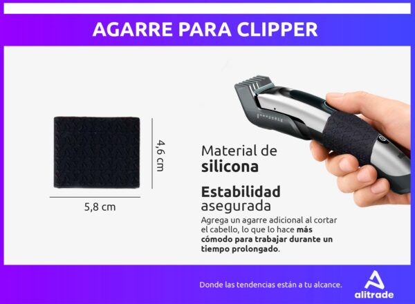 Combo Barbero Vgr Clipper V-678 + Shaver V-332 + Mat + Grips VGR - Image 4