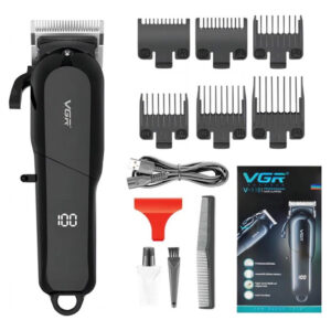 Cortadora de Pelo Profesional Inalámbrica VGR V-118 Usb Led