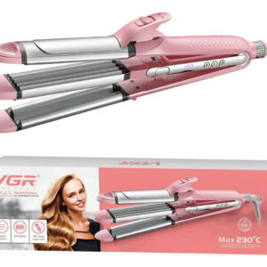Planchita pelo 4en1 rizador ondas vgr v-563 ceramica 230°