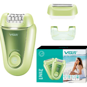 Depiladora Eléctrica Afeitadora 2 En 1 Vgr V-758 Turbo Usb