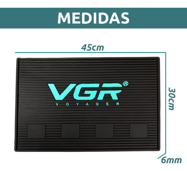 Alfombra Barberia Mat silicona antideslizante Magnética Vgr - Image 7