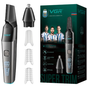 Trimmer Nariz Oído Corporal Nasal 2en11 Vgr V-603 Turbo Ipx5
