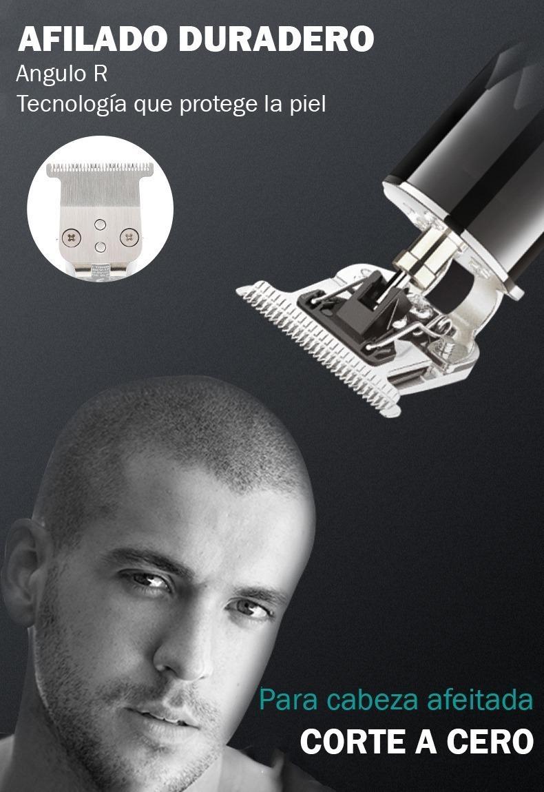 Maquina Corta Pelo Barba Calvo Trimmer VGR V-170 Recargable Usb - Image 5