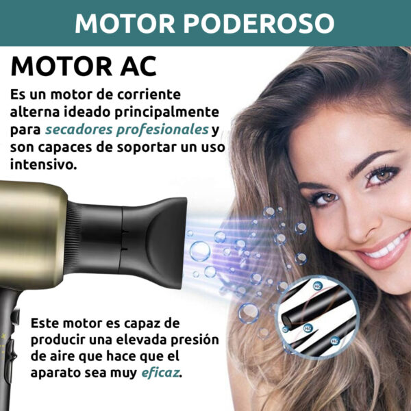 Secador de pelo profesional vgr v-453 2200W 3 temperaturas - Image 5