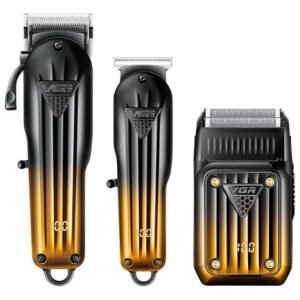 Kit Cortadora Pelo Trimmer Shaver Set x3 Profesional VGR V-644