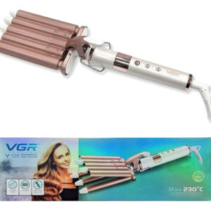 Buclera Rizador Cerámica Vgr V-528 5 Ondas Temperatura 230°