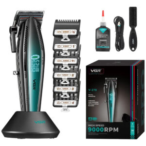 Máquina De Cortar Pelo Pro Vgr V-270 Metal 9000rpm Motor Dc