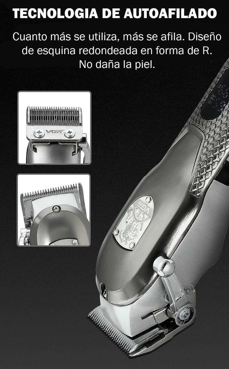 Cortadora De Pelo Barba Clipper VGR V-276 Recargable Hoja Ajustable - Image 5