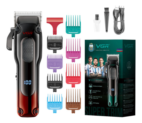 Máquina Cortar Pelo clipper Profesional VGR V-013 recargable