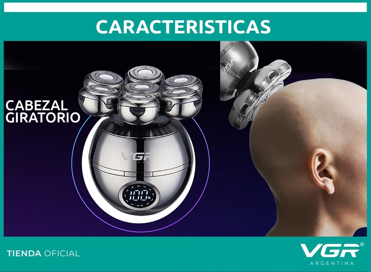 Repuesto Kit 5en1 Cortadora Pelo Shaver Nariz Vgr V-315 - Image 4