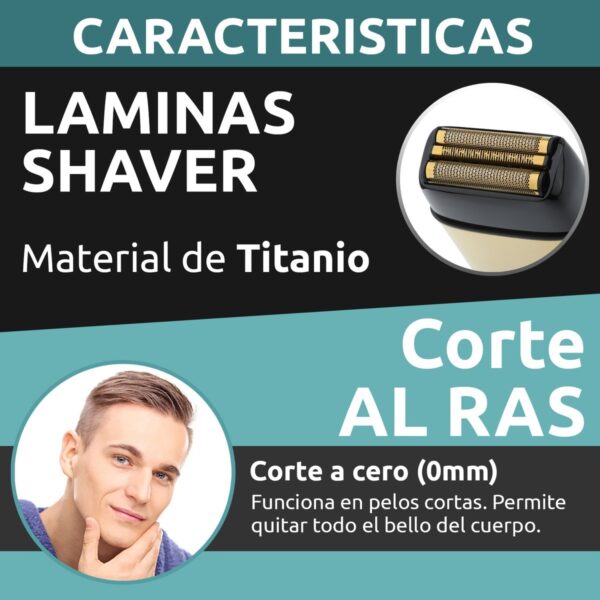 Afeitadora Eléctrica Shaver VGR V-356 Usb Triple Hoja IPX5 - Image 6