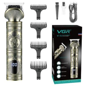 Máquina Trimmer Profesional VGR V-962 Metal Usb Corta Pelo 0