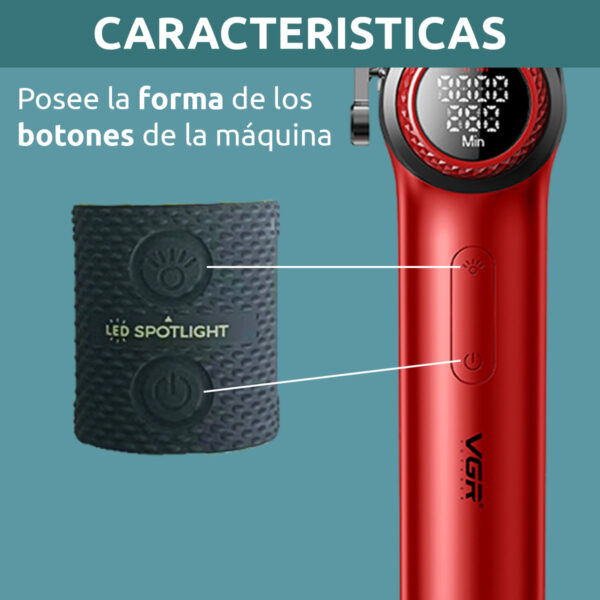 Banda Antideslizante Flexible Clipper Barberia p/ VGR V-001 - Image 5
