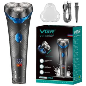 Afeitadora Eléctrica Hombre Shaver VGR V-314 Magnética IPX6