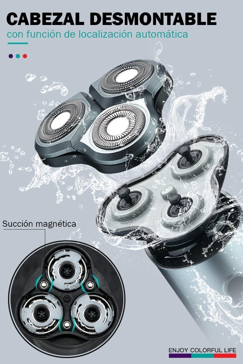 Afeitadora Eléctrica Shaver VGR V-343 Recargable Impermeable IPX7 - Image 4