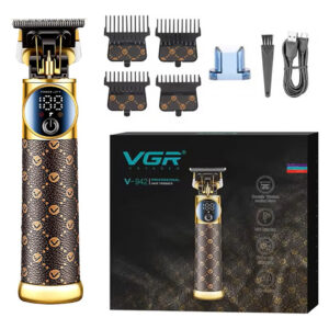Cortadora Pelo Trimmer Profesional VGR V-942 Metal Turbo Luz
