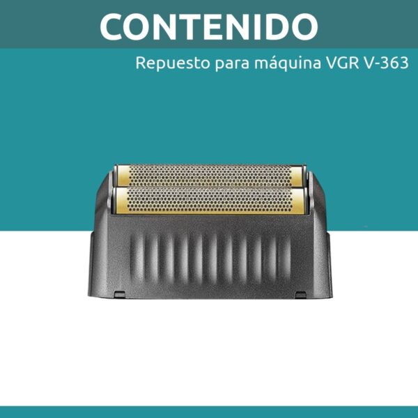 Repuesto Afeitadora Eléctrica 2en1 Vgr V-363 Afa Argentina - Image 8