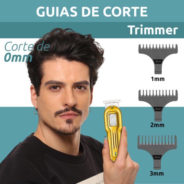 Máquina Trimmer Profesional Recargable VGR V-919 Usb T-Blade - Image 5