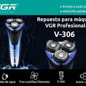 Repuesto Afeitadora Electrica Shaver Vgr V-306 Rasuradora