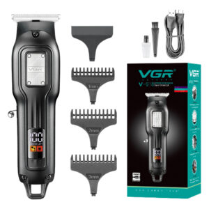 Máquina Trimmer Profesional Recargable VGR V-918 Usb T-Blade