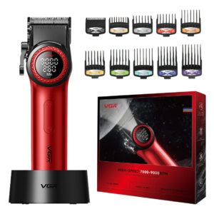 Máquina Barbería Profesional Corta Pelo VGR V-001 9000 RPM
