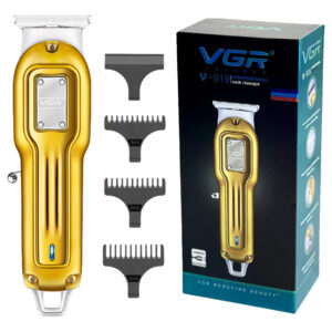 Máquina Trimmer Profesional Recargable VGR V-919 Usb T-Blade