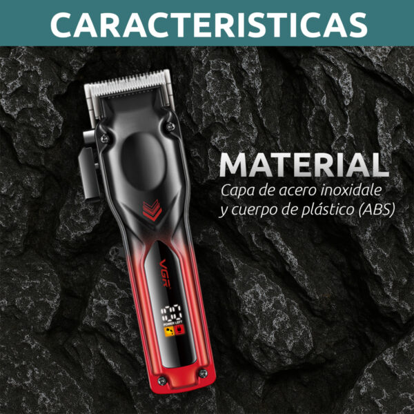 Maquina Cortadora Profesional Inalambrica Vgr V-656 Hombre - Image 8