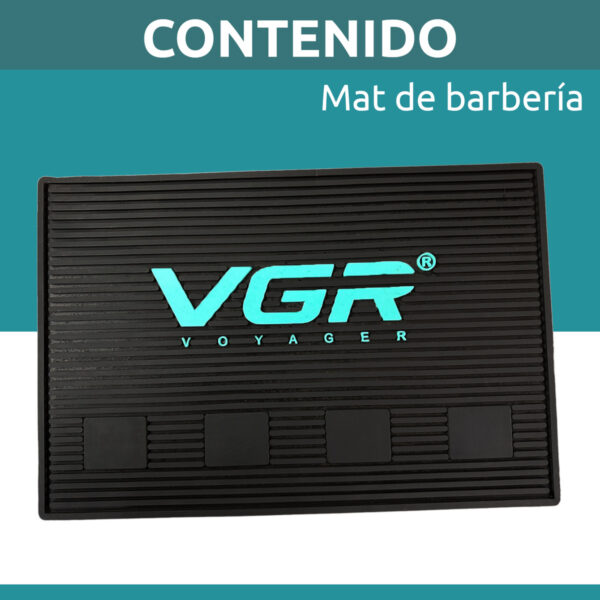 Alfombra Barberia Mat silicona antideslizante Magnética Vgr - Image 8