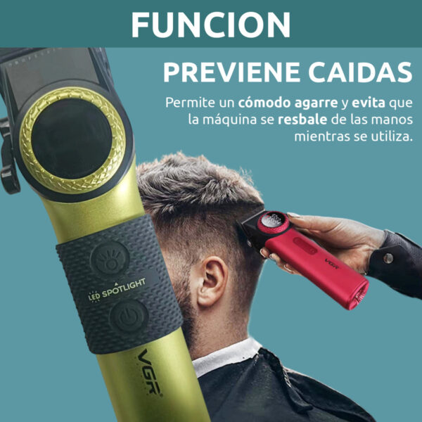 Banda Antideslizante Flexible Clipper Barberia p/ VGR V-001 - Image 3