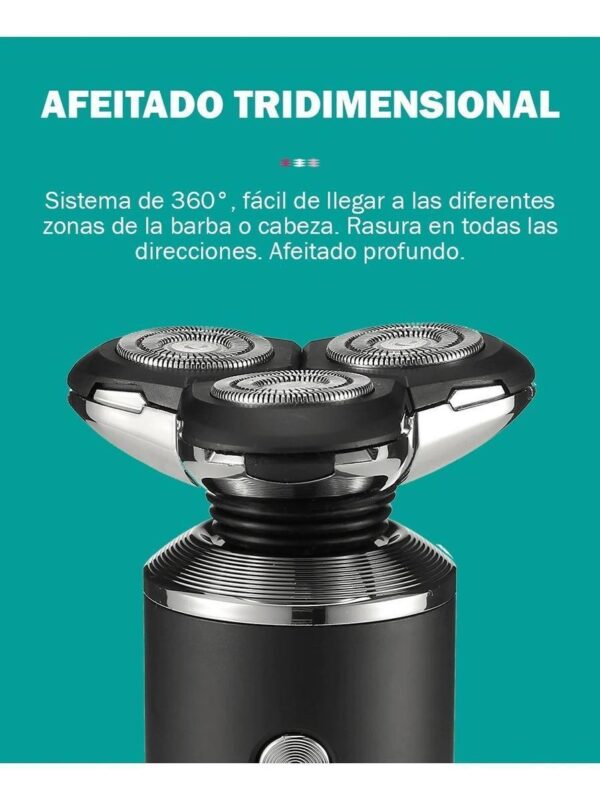 Afeitadora Shaver VGR V-317 Rasuradora Ipx6 Recargable Usb - Image 2