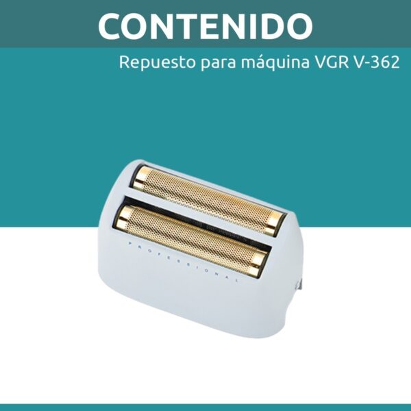 Repuesto Afeitadora Eléctrica 2en1 Vgr V-362 Afa Argentina - Image 8