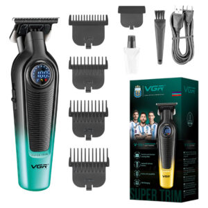 Máquina Cortar Pelo Profesional Patillera Vgr V-996 7000 Rpm