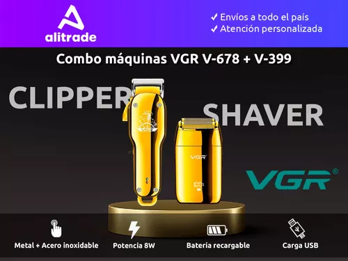 Combo Maquina Corta Pelo Shaver V-399 + Clipper V-678 - Image 2