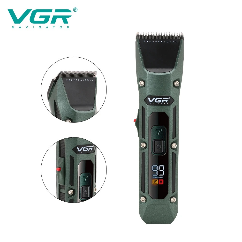 Máquina Corte Pelo Clipper Recargable Vgr V-696 Cerámica - Image 7