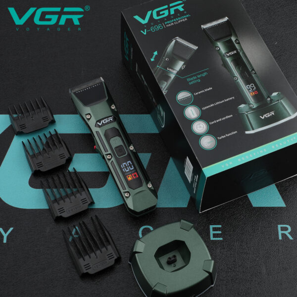 Máquina Corte Pelo Clipper Recargable Vgr V-696 Cerámica - Image 3