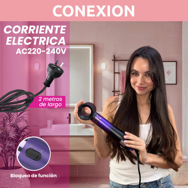 Cepillo Secador 8en1 Profesional Vgr V-488 Difusor 1100w - Image 8