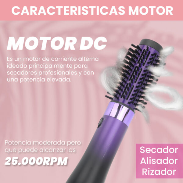 Cepillo Secador 8en1 Profesional Vgr V-488 Difusor 1100w - Image 7