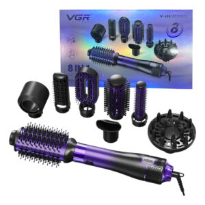 Cepillo Secador 8en1 Profesional Vgr V-488 Difusor 1100w