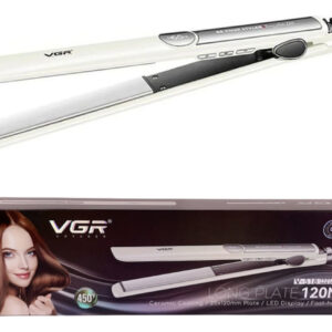 Planchita Pelo Vgr V-518 Led 2en1 Profesional Cerámica 230°c