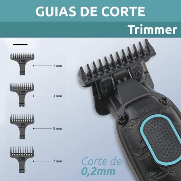 Maquina Cortar Pelo Trimmer Salón Vgr V-254 Bldc 7000rpm - Image 7