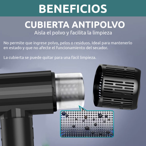 Secador Pelo Vgr V-427 Bldc 1900w Profesional Iónico Salón - Image 7