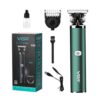 Maquina Corta Pelo Barba Trimmer VGR V-272 Recargable Usb 10 Medidas - Verde