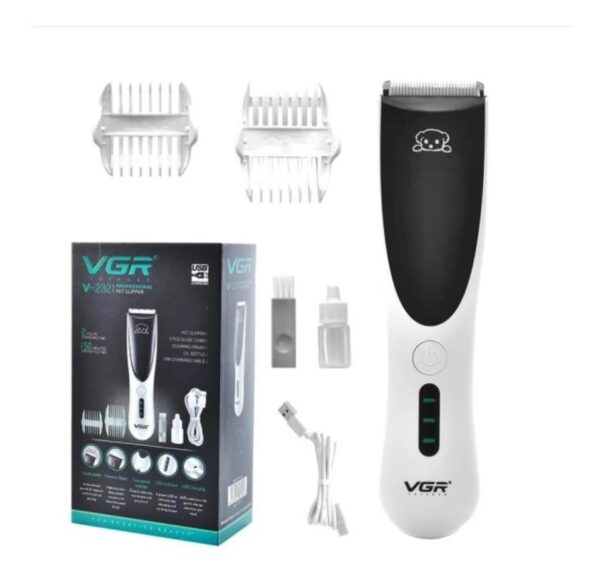 Maquina Corta Pelo Peladora VGR V-232 Recargable Mascota Usb
