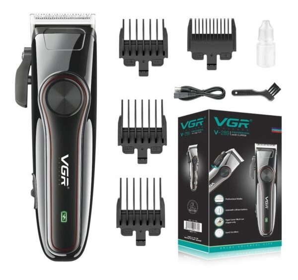 Cortadora De Pelo Barba Clipper VGR V-289 4 Medidas Usb Recargable