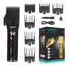 Cortadora De Pelo Barba Clipper VGR V-280 Display Led Usb Recargable - Negro