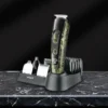 Maquina Corta Pelo Trimmer Vgr V-102 Grooming Kit 5 En 1 Camuflada