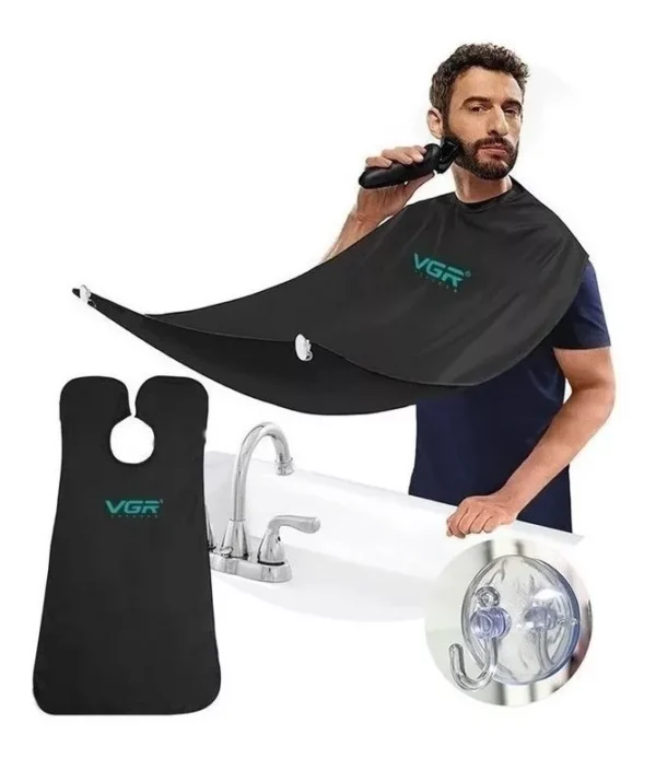 Capa De Corte Delantal Bata Barbería Tela Vgr